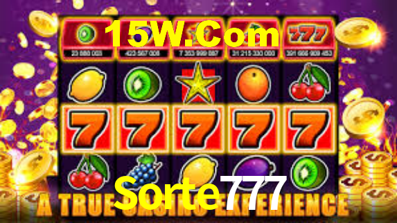 Sorte777 App Interface